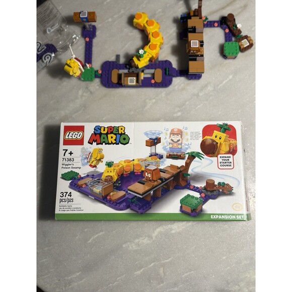 LEGO Super Mario: Wiggler's Poison Swamp Expansion Set (71383) Missing Pieces - Picture 1 of 14